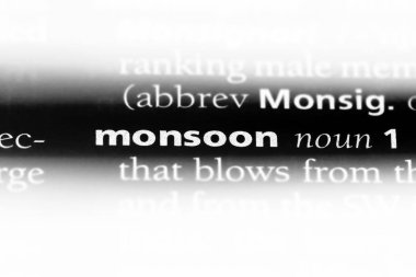 Muson Word'de bir sözlük. Muson kavramı.