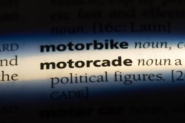 bir sözlüğü'ndeki sözcüğü konvoy. Konvoy kavramı.