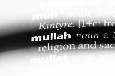 bir sözlüğü'ndeki molla sözcüğü. Molla kavramı.