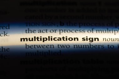 çarpı işareti Word'de bir sözlük. çarpı işareti kavramı.