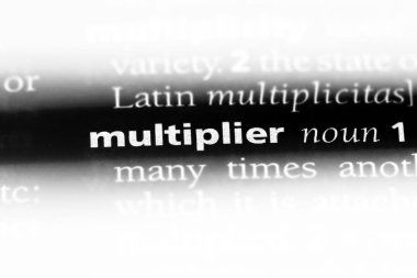 bir sözlüğü'ndeki çarpanı sözcüğü. çarpan kavramı.