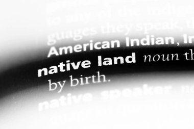 ülkesine Word'de bir sözlük. ülkesine kavramı.