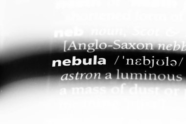 bir sözlüğü'ndeki Bulutsusu sözcüğü. Bulutsusu kavramı.