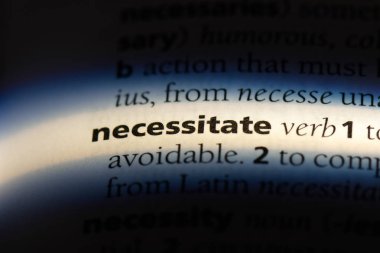 bir sözlüğü'ndeki sözcüğü gerektirebilir. kavramı konu.