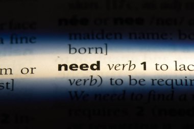 Sözlükteki söz ver. kavram gerekir.