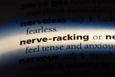 sinir bir sözlük askılar Word'de. sinir askılar kavramı.