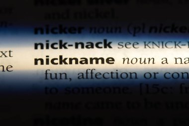 Kullanıcı adı Word'de bir sözlük. Kullanıcı adı kavramı.