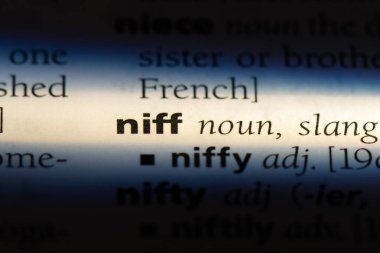 niff sözcük sözlüğe. niff kavramı.