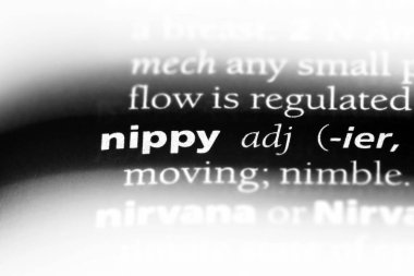 bir sözlüğü'ndeki soğuk sözcüğü. Soğuk kavramı.