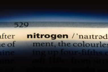 Azot Word'de bir sözlük. Azot kavramı.