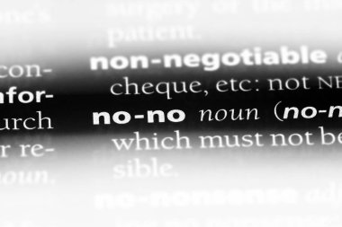 hiçbir haber yok bir sözlük. yok yok kavramı.