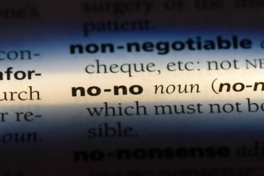 hiçbir haber yok bir sözlük. yok yok kavramı.