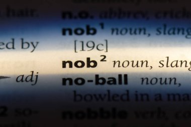 Nob Word'de bir sözlük. Nob kavramı.