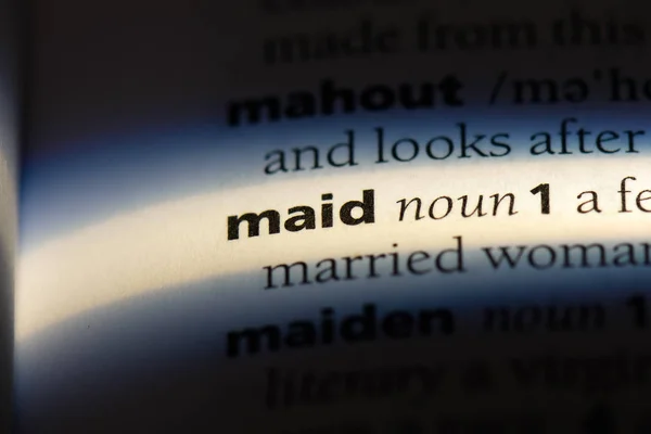 単語を辞書でメイド メイド コンセプト — ストック写真