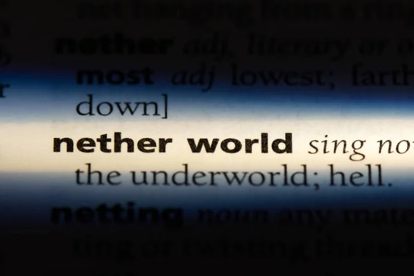 사전에 단어를 세계입니다 — 스톡 사진