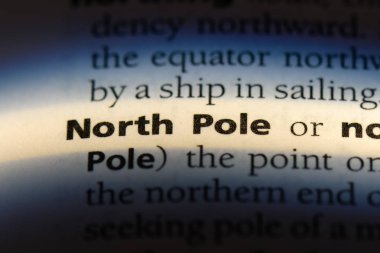 Kuzey Kutbu Word'de bir sözlük. Kuzey Kutbu kavramı.