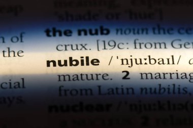 çekici sözcük sözlüğe. evlenecek çağa gelmiş kavramı.