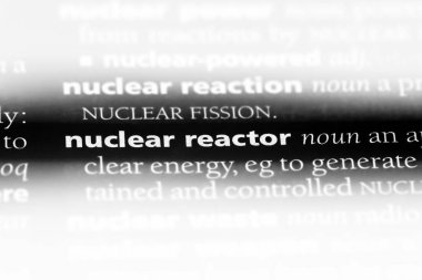 nükleer reaktör Word'de bir sözlük. nükleer reaktör kavramı.