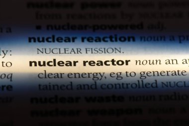 nükleer reaktör Word'de bir sözlük. nükleer reaktör kavramı.