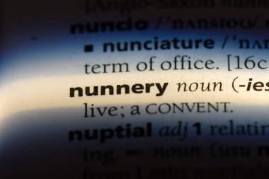 Rahibe Manastırı Word'de bir sözlük. Rahibe Manastırı kavramı.