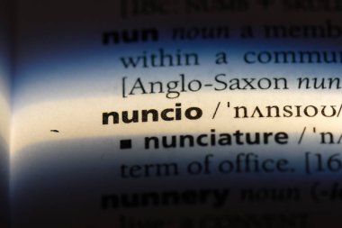 Papalık Word'de bir sözlük. Papalık kavramı.