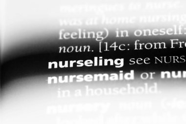 nurseling sözcük sözlüğe. nurseling kavramı.
