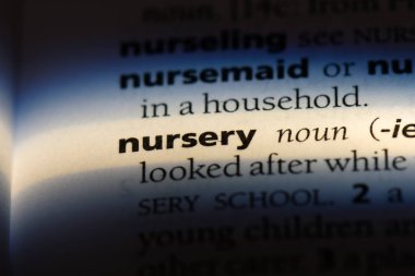 kreş Word'de bir sözlük. kreş kavramı.