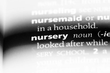 kreş Word'de bir sözlük. kreş kavramı.