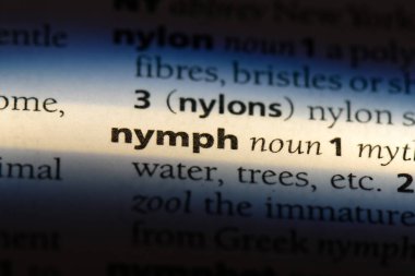 su perisi Word'de bir sözlük. su perisi kavramı.