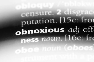 Tek kelimeyle iğrenç bir sözlük. iğrenç kavramı.