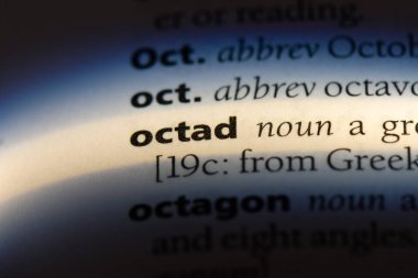 octad sözcük sözlüğe. octad kavramı.