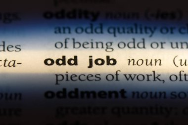 garip iş Word'de bir sözlük. garip iş kavramı.