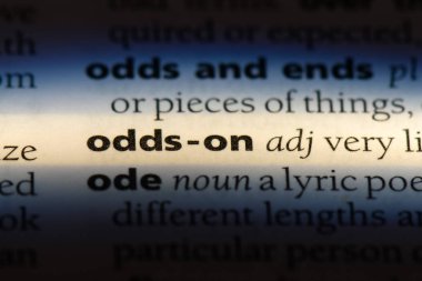 bir sözlüğü'ndeki sözcüğü bahisler. oran kavramı.