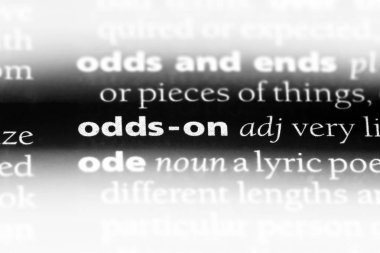 bir sözlüğü'ndeki sözcüğü bahisler. oran kavramı.
