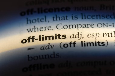 bir sözlük sınırları Word'de. sınırları kavramı.