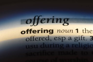 bir sözlüğü'ndeki sözcüğü sunan. kavram sunan.