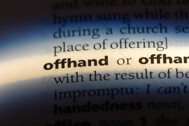 bir sözlüğü'ndeki hazırlıksız sözcüğü. hazırlıksız kavramı.