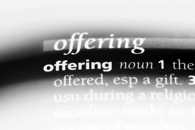 bir sözlüğü'ndeki sözcüğü sunan. kavram sunan.