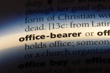 bir sözlüğü'ndeki Office taşıyıcı sözcüğü. Office taşıyıcı kavramı.