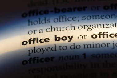 ofis boy Word'de bir sözlük. ofis boy kavramı.