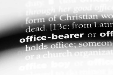 bir sözlüğü'ndeki Office taşıyıcı sözcüğü. Office taşıyıcı kavramı.