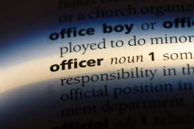 Memur Word'de bir sözlük. Memur kavramı.