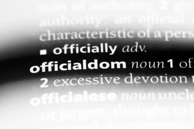 Memurlar Word'de bir sözlük. Memurlar kavramı.