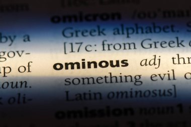 uğursuz tek kelimeyle bir sözlük. uğursuz kavramı.