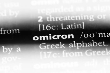 Omicron Word'de bir sözlük. Omicron kavramı.