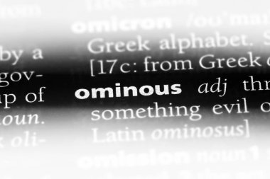 uğursuz tek kelimeyle bir sözlük. uğursuz kavramı.