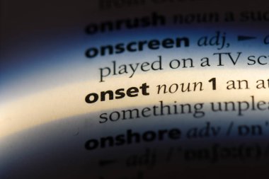 bir sözlüğü'ndeki başlangıçlı sözcüğü. başlangıçlı kavramı.