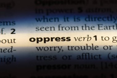 bir sözlüğü'ndeki sözcüğü baskı. kavram ezmek.