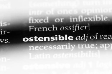 bir sözlüğü'ndeki göstermelik sözcüğü. göstermelik kavramı.