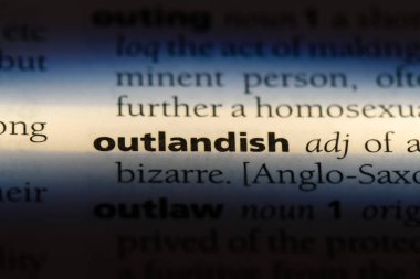 tuhaf sözcük sözlüğe. tuhaf kavramı.